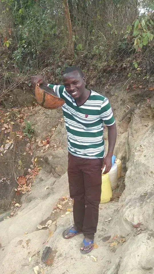 At a rural water source